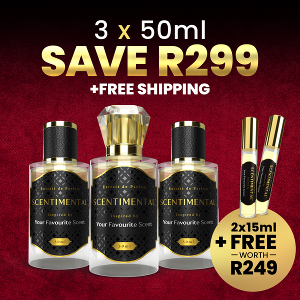 Build Your Own 3 x 50ml and get a TWO FREE 15ml (NOT BOGO)