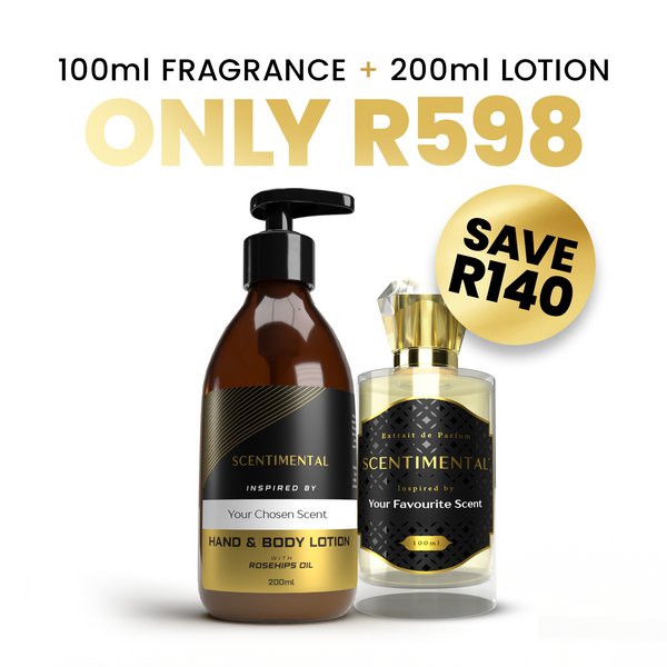 Build Your Own 100ml Fragrance and 200ml Lotion Duo Bundle (NOT BOGO)