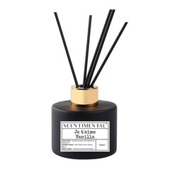 Scentimental Reed Diffuser - Je t'aime Vanilla