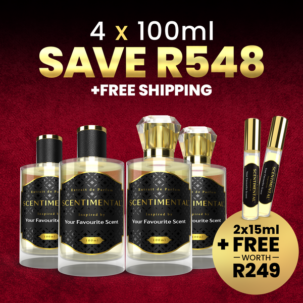 Build Your Own 4 x 100ml and get a TWO FREE 15ml  (NOT BOGO)