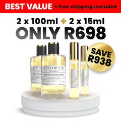 Build Your Own 2 x 100ml and 2 x 15ml Fragrance Box (NOT BOGO)