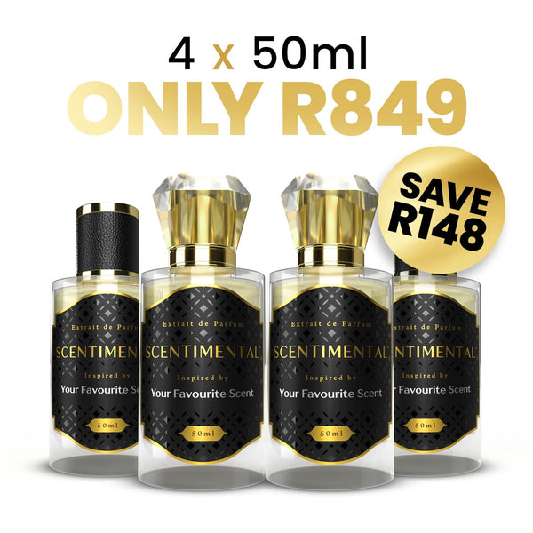 Build Your Own 4 x 50ml Fragrance Box (NOT BOGO)